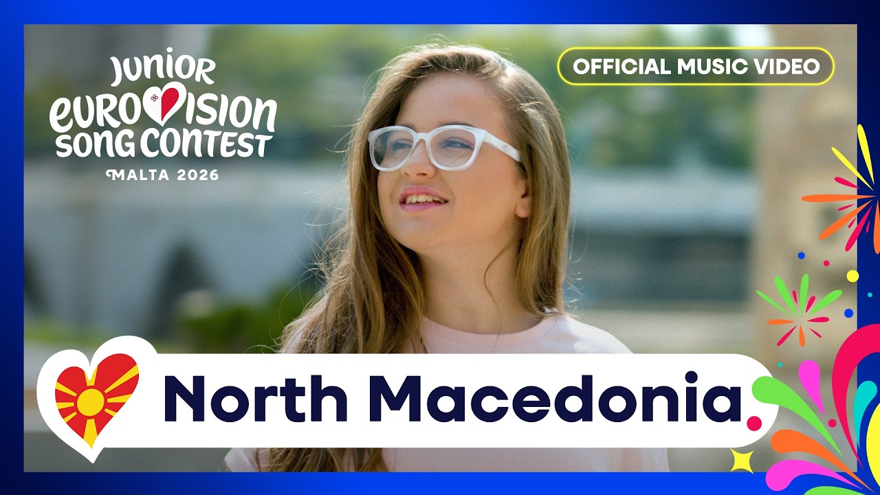 Ana Stojanoska - Idnata Jas | 🇲🇰 North Macedonia |  Official Music Video | Junior Eurovision 2026